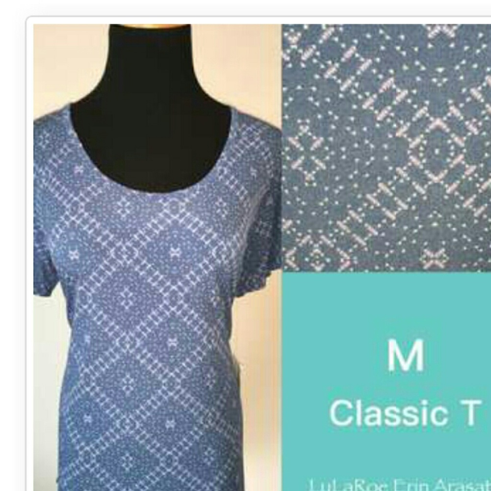 NWT BEAUTIFUL LULAROE CLASSIC TEE